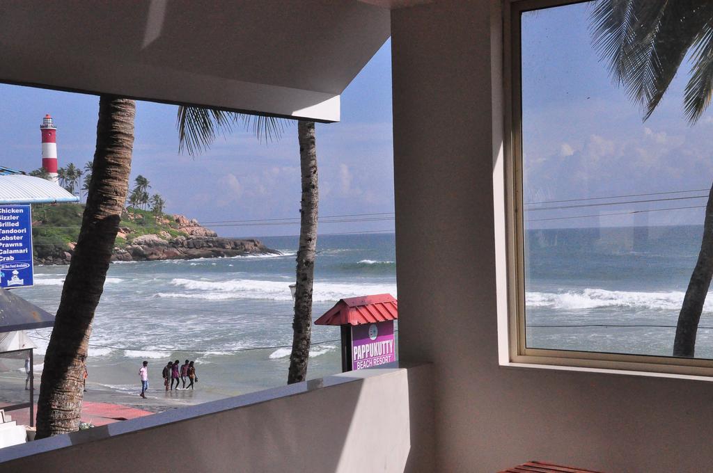 Pappukutty Beach Resort Kovalam Bagian luar foto